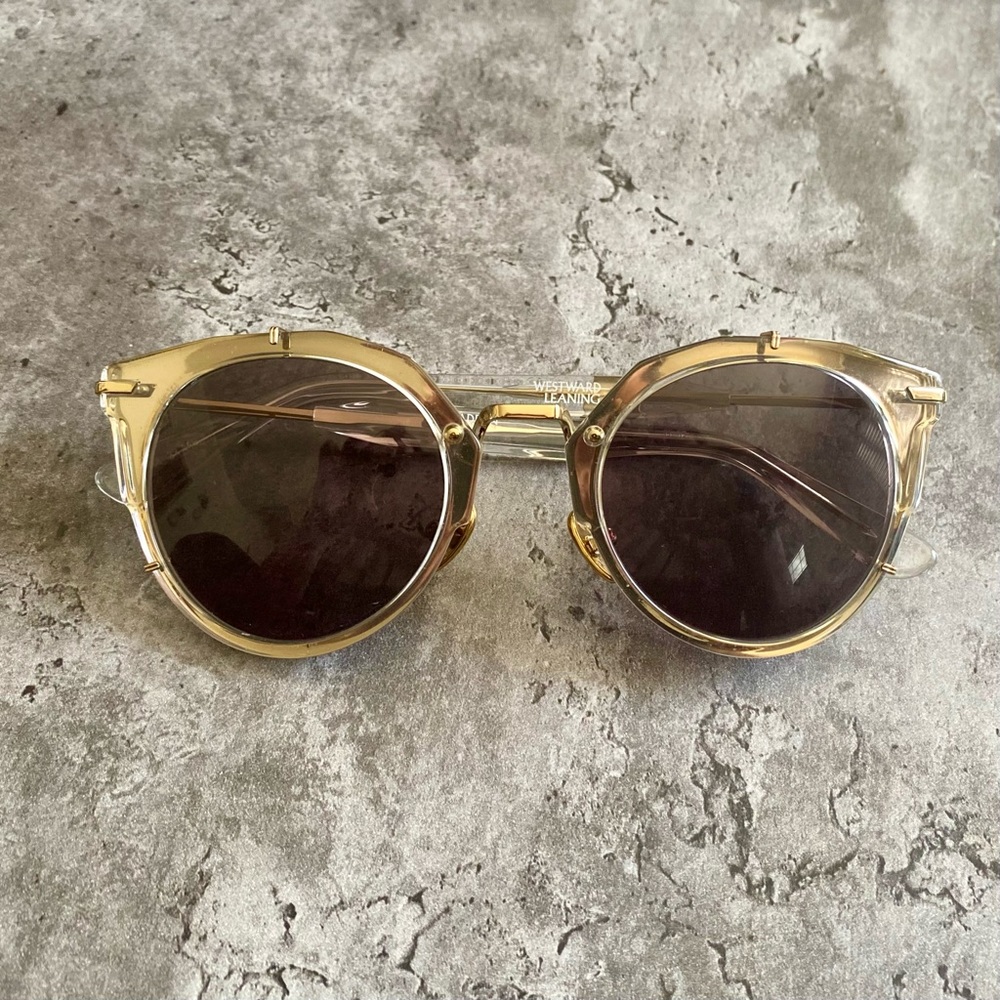 Westward Leaning Sphinx 02 Cat Eye Clear Sunglasses